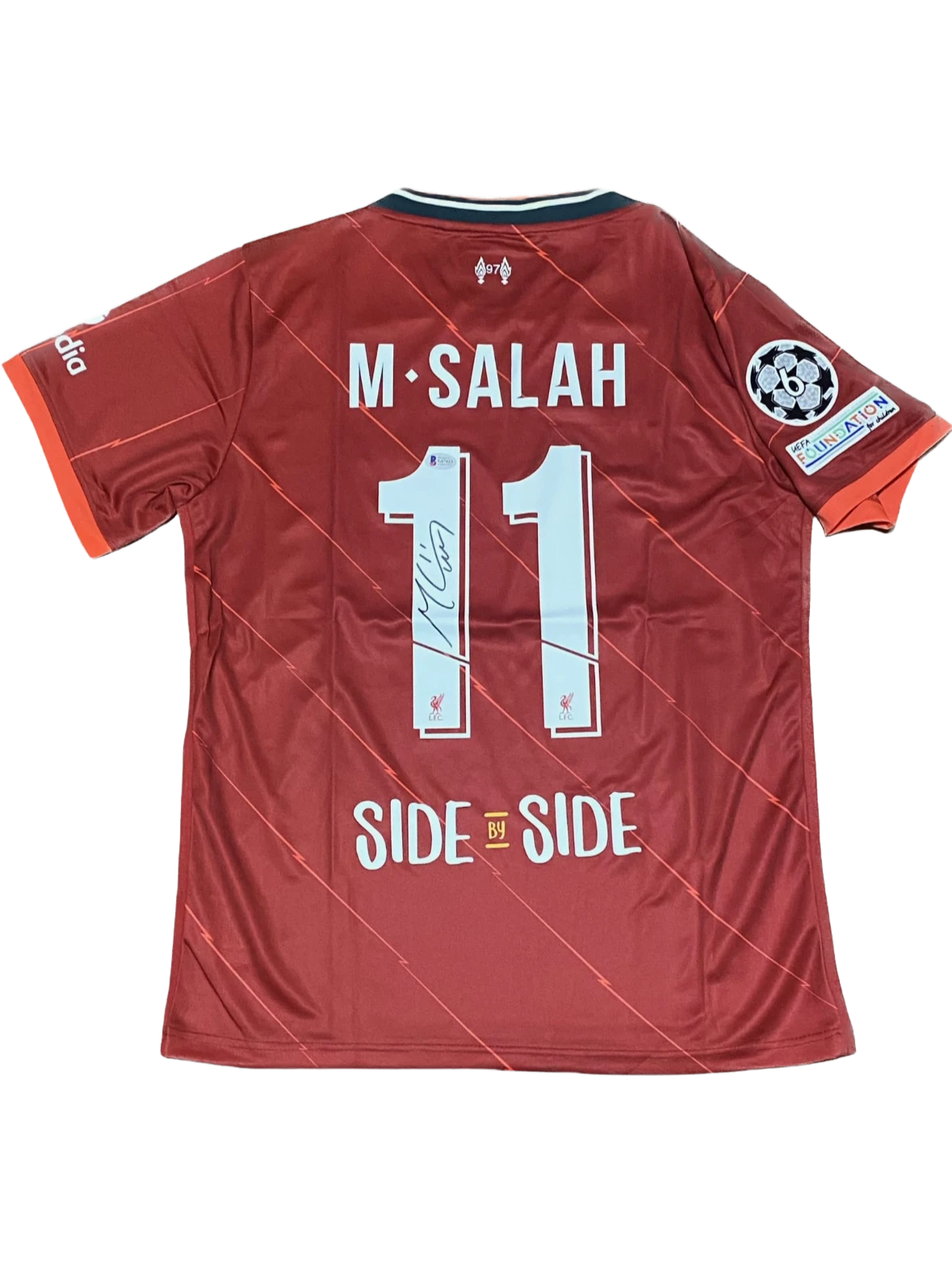 Signed Mohamed Salah Liverpool #11 Jersey